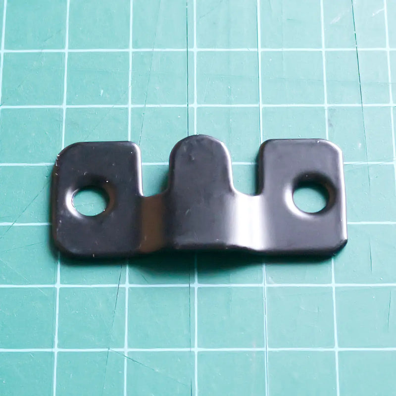 Flush mount wall bracket half