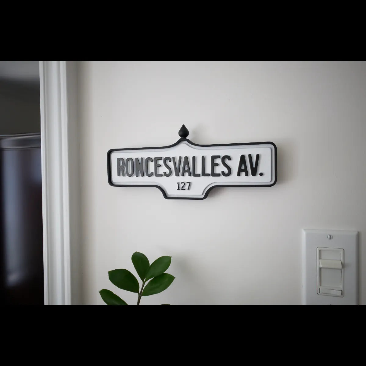 On-wall view